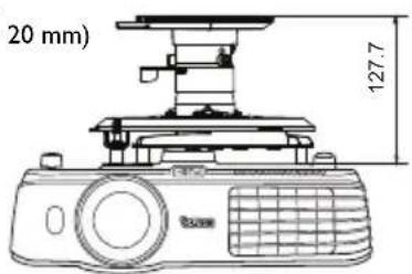 BENQ TH682ST9H - Ceiling mount installation - 1