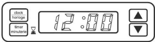 Summit WTM1307KSW - DIGITAL CLOCK WITH TIMER - 1