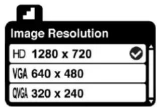VIVITAR DVR 620v3 - Video Capture Mode Menus - 1
