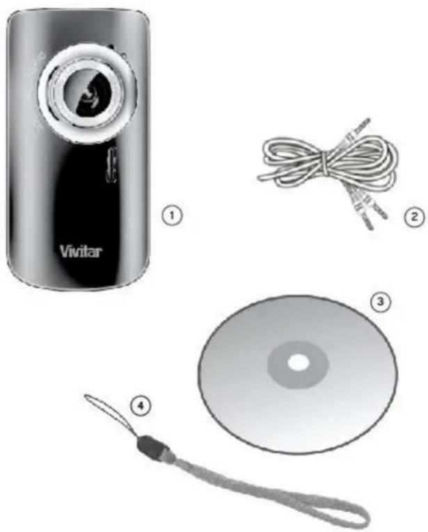 VIVITAR DVR 620v3 - What Your Camera Includes - 1