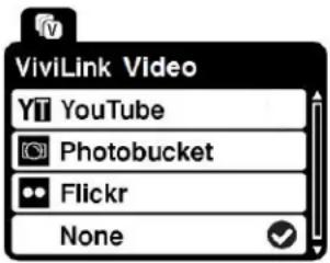 VIVITAR DVR 426HDv2 - ViviLink for Videos Menu - 1