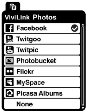 VIVITAR DVR 426HDv2 - ViviLink for Photos Menu - 2