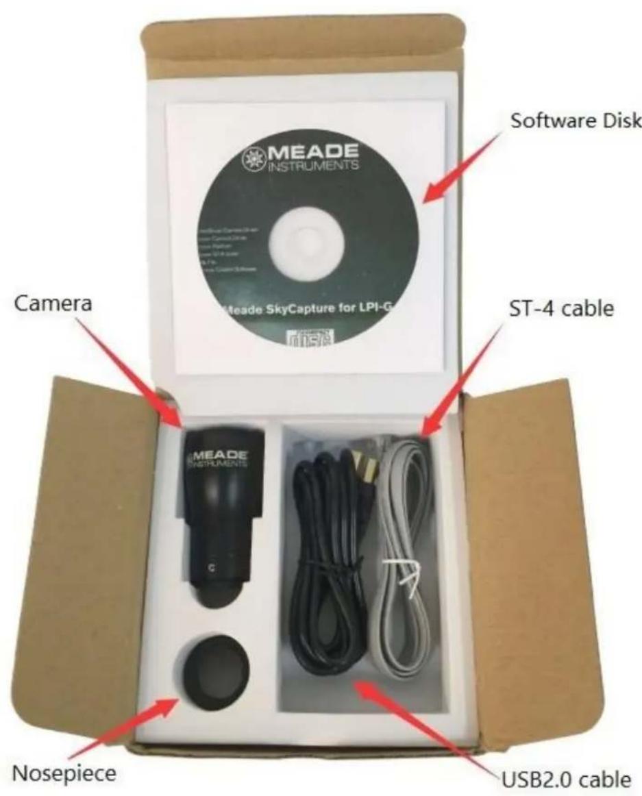 MEADE LPI-GC - What's in the box. - 1