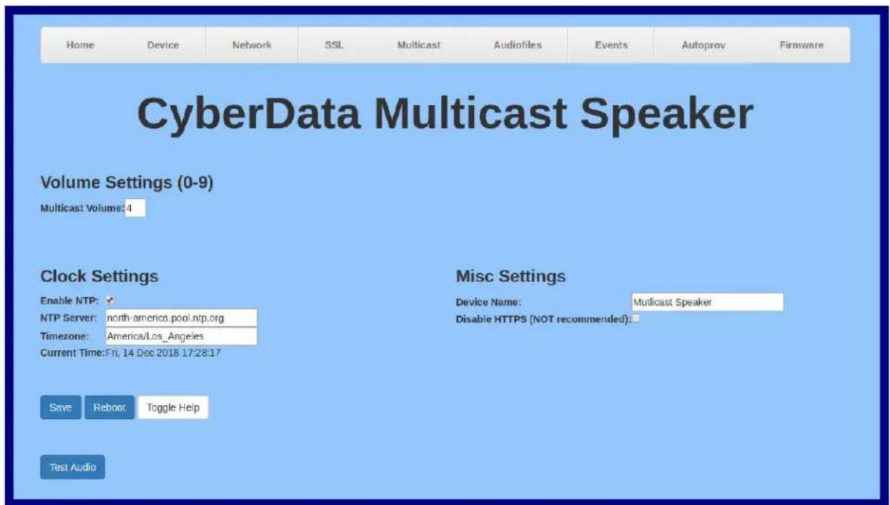 CyberData Systems 011487 - Configure the Device - 1