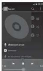 ALCATEL OneTouch Evolve 2 - Playing music - 1