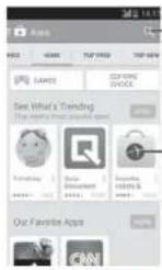 ALCATEL OneTouch Evolve 2 - Locate the item you want to download and install - 1