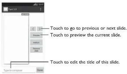 ALCATEL OneTouch Evolve 2 - Attach options: - 1