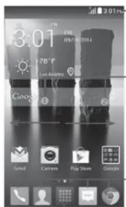 ALCATEL OneTouch Evolve 2 - Home screen - 1