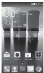 ALCATEL OneTouch Evolve 2 - Search bar - 1