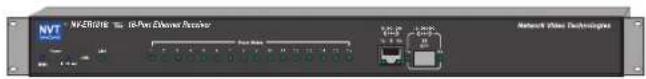 NVT 800086 I/O 18-Port Driver Receiver Network Video Technologies