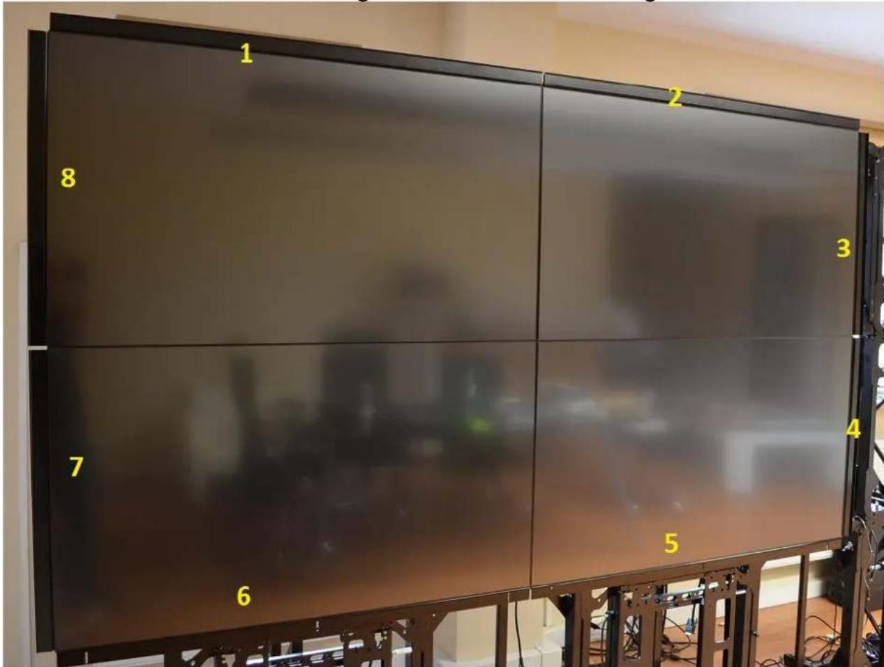 NEC MTS-55L-VERT - Steps how to install Z-Brackets on video wall - 9