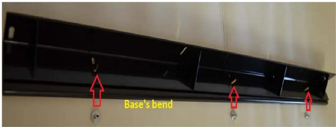 NEC MTS-55L-VERT - Steps how to install Z-Brackets on video wall - 5