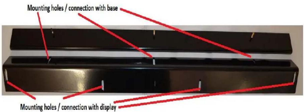 NEC MTS-55L-BASE - Steps how to install Z-Brackets on video wall - 4