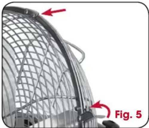 Kambrook KFA241 - Assembling Your Kambrook Desk Fan - 5