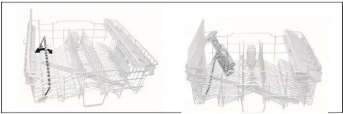 SMEG DWA6D15X - LOADING THE UPPER BASKET - 3