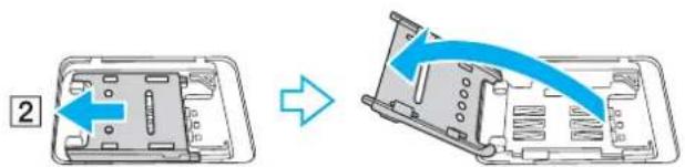 SONY Vaio VPCSE17GA - To insert a SIM card - 3