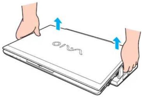 SONY Vaio VPCSE17GA - Disconnecting Your Computer from the Port Replicator - 1