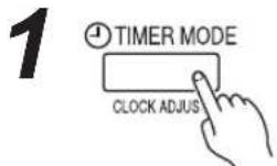 FUJITSU ARTG12LLLB - Set the current day and time - 1