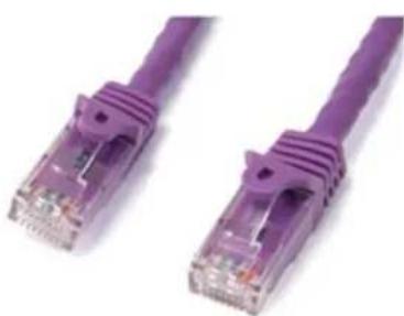 StarTech.com N6PATC2MPL - 2m Purple Gigabit Snagless RJ45 UTP Cat6 Patch Cable - 2 m Patch Cord - 1