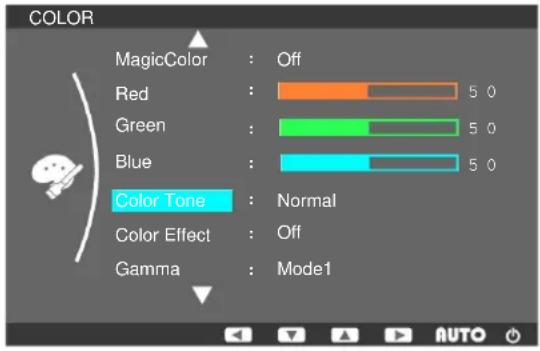 SAMSUNG SMT-1912P - Color Tone - 1
