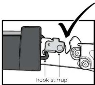 hook stirrup