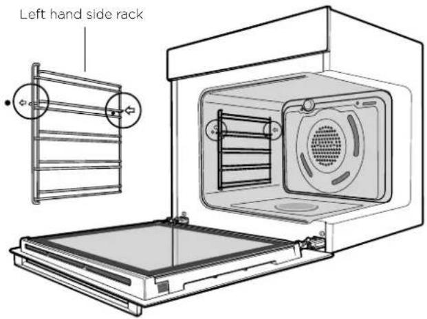 Left hand side rack