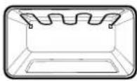 WESTINGHOUSE WVEP618W - Grill (small oven only) - 1