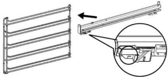 WESTINGHOUSE WVEP618W - Slides (Telescopic runners) (For applicable models only) - 1