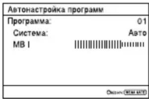 Автонастройка программ Программа: 01 Система: Авто МВ I
