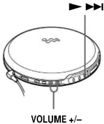 SONY D-VE45 - Play an audio CD. - 1