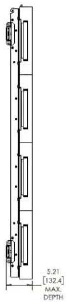 5.21 [132.4] MAX. DEPTH