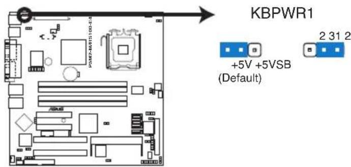 KBPWR1 +5V +5VSB (Default) 2 31 2