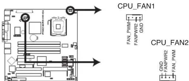 CPU_FAN1 FAN_PWM FANPWR2 GND CPU_FAN2 GND FANPWR2 FAN_PWM