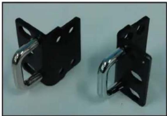 ASUS RS100-E4/PI2 - Attaching the rack ears - 1