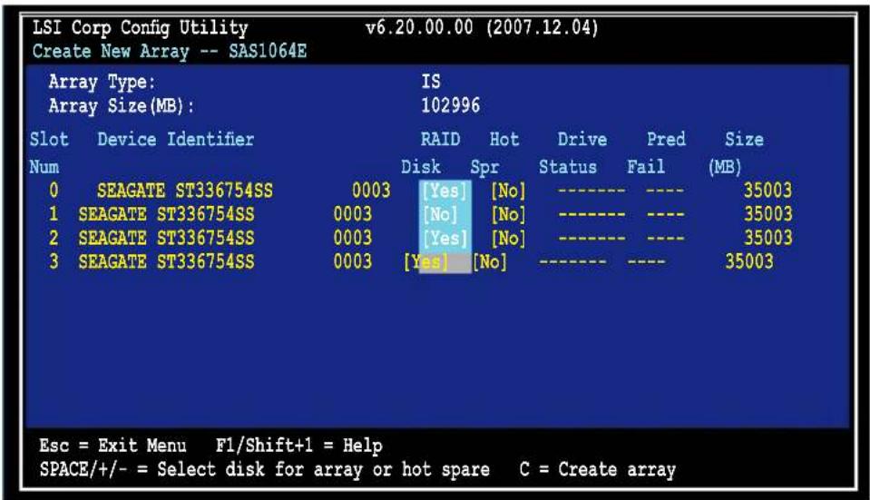 ASUS PIKE 1068E - Integrated Striping (IS) volume - 2