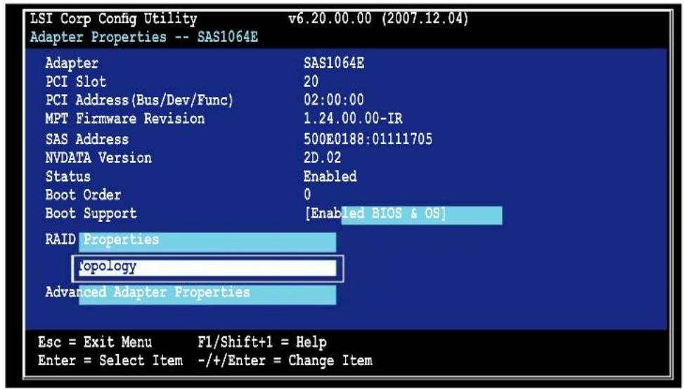 ASUS PIKE 1068E - Viewing SAS topology - 1