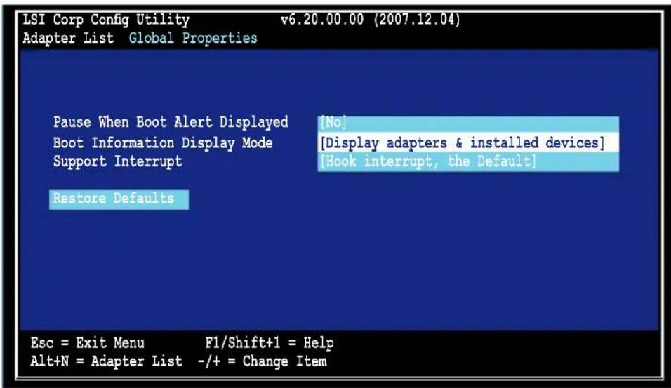 ASUS PIKE 1068E - Boot Information Display Mode - 1