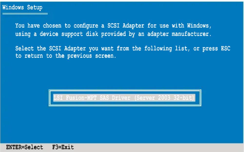 ASUS PIKE 1068E - During Windows® Server 2003 OS installation - 2