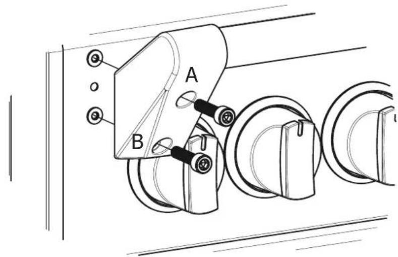 BELLING BRD1100DFWH - Fitting the towel rail (if applicable) - 1