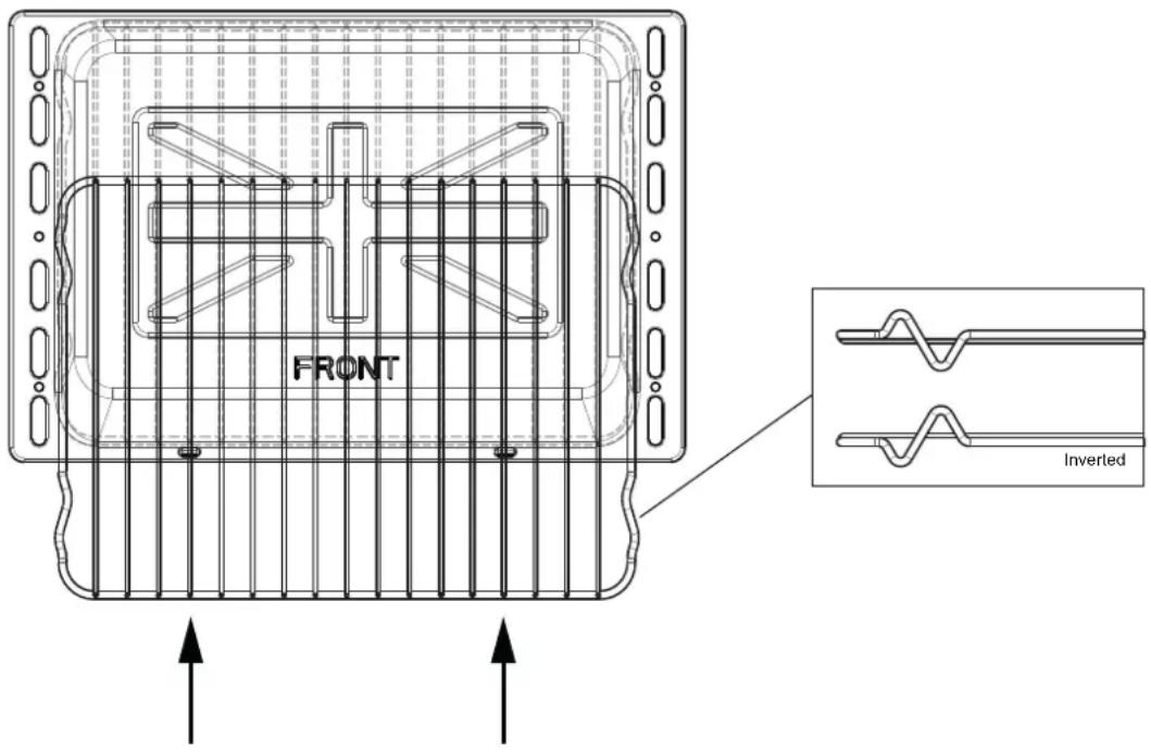 BELLING BRD1100DFRE - Grill pan and trivet - 1