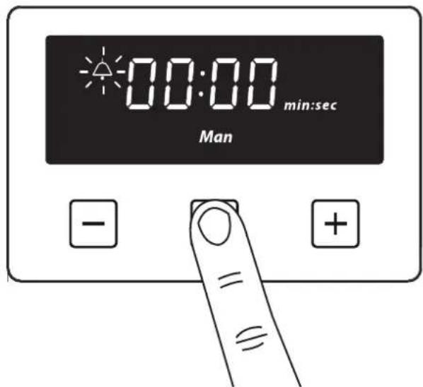 BELLING BRD1100DFRE - Setting the minute minder - 1