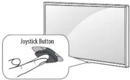 LG 32LF581D - Using the joystick button - 1