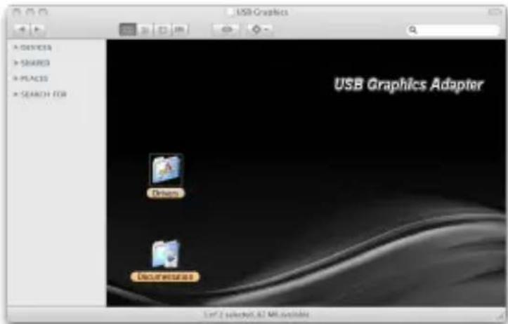 USB Graphics A:\WINDOWS > SHARED > PLACS > SEARCH FOR USB Graphics Adapter Drive Delete/Restore 1.m² 2 selected, 67 MB available