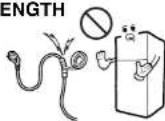 LG GN-U192SVK - DO NOT MODIFY OR EXTEND THE POWER CORD LENGTH - 1