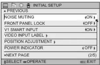 JVC HD-P61R1U - Press the MENU button - 5