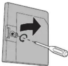 JVC HD-P61R1U - 3) Remove the lamp cover. - 1