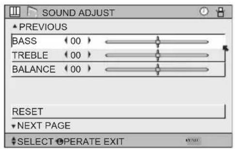 JVC HD-P61R1U - Adjust the Sound Settings - 2