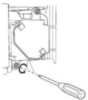 JVC HD-P61R1U - 4) Remove the lamp unit. - 1
