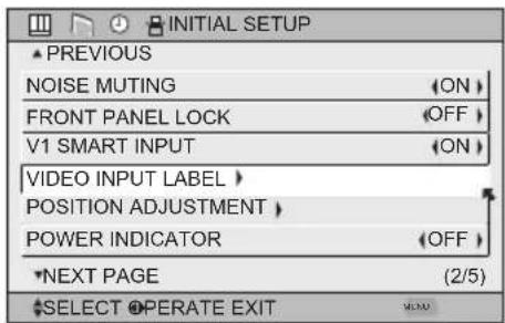 JVC HD-P61R1U - Video Input Label - 4
