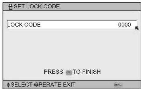 JVC HD-61G887 - Set Lock Code - 2
